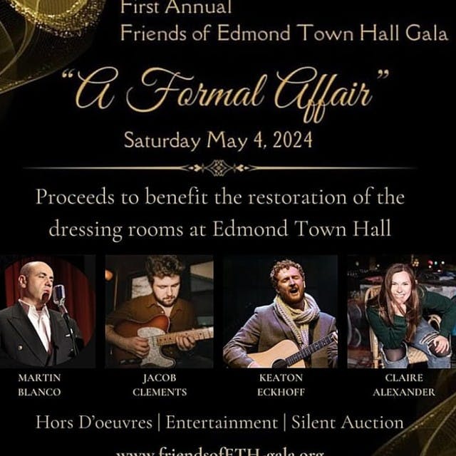  Edmond Town Hall Gala on Saturday, May 4 