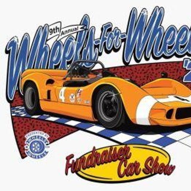 9th Annual Wheels For Wheels Fundraiser Car Show on May 4