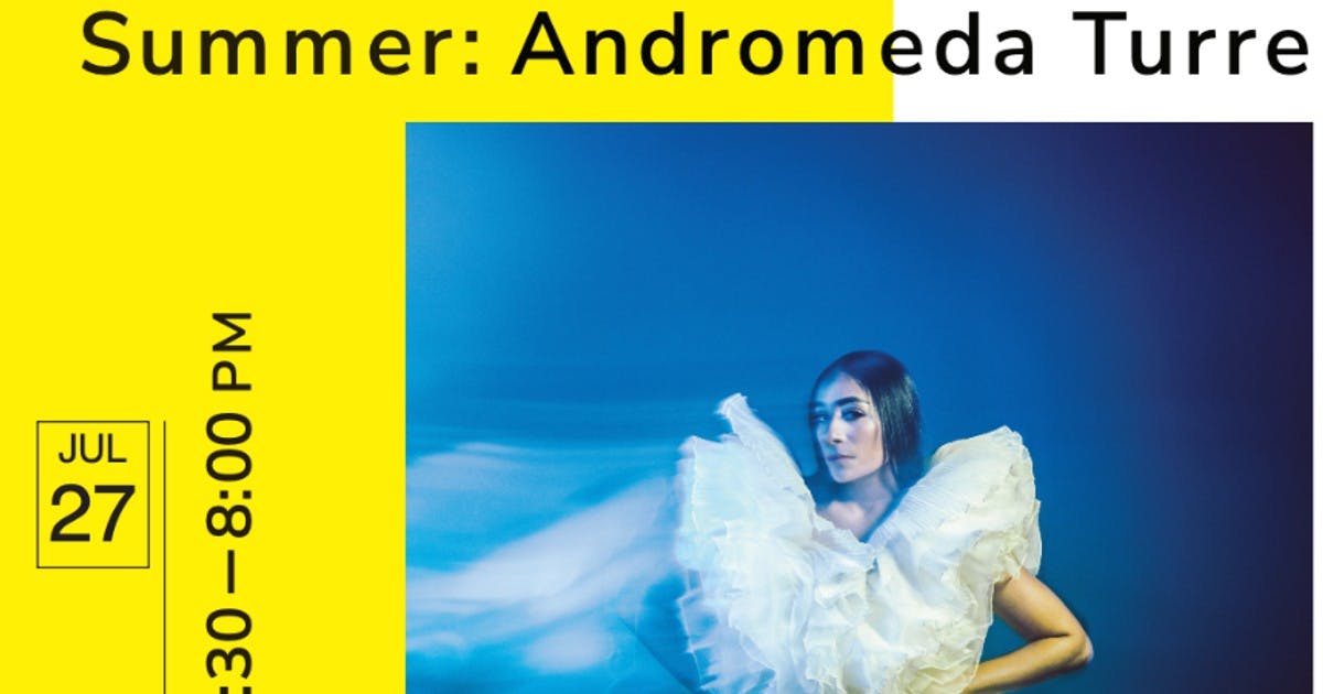 Sounds of Summer: Andromeda Turre at KMA on Saturday, July 27