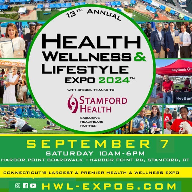 13th Annual Health Wellness & Lifestyle Expo at Harbor Point in Stamford on 9/7