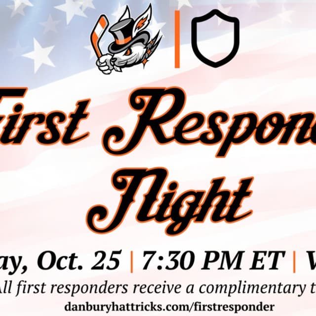 First Responders Appreciation Night October 25 at Danbury Ice Arena