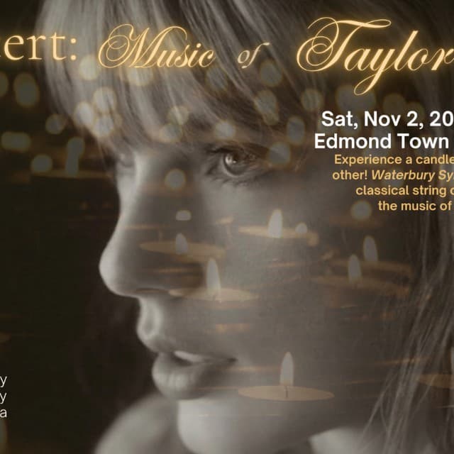 Taylor Swift Candlelight Concert November 2 at Edmond Town Hall