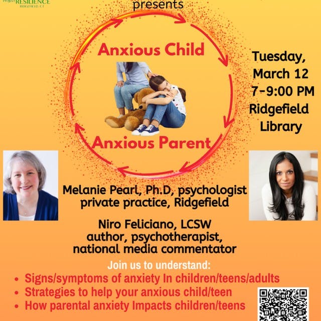 Experts discuss anxiety in teens and children on March 12 at Ridgefield Library